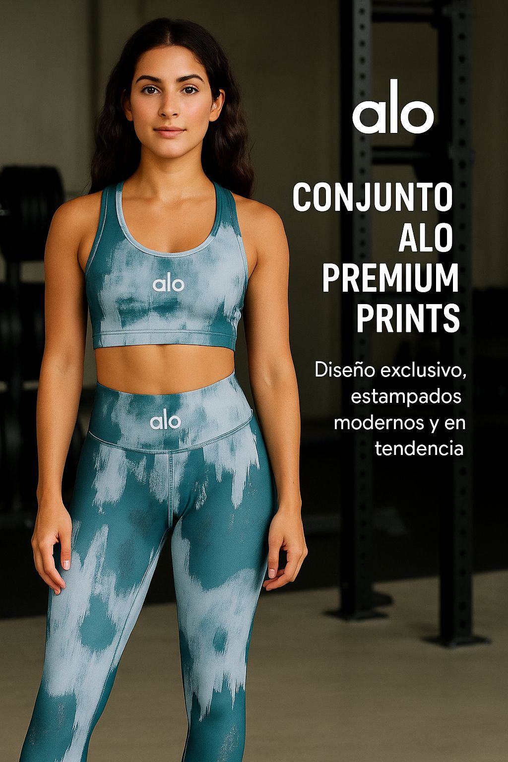 CONJUNTO ALO PREMIUM PRINTS NOMBRE DISEÑO